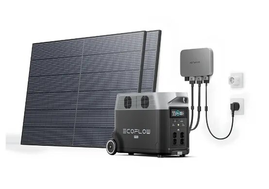   EcoFlow PowerStream -  600W +   Delta Pro + 2 x 400W   
