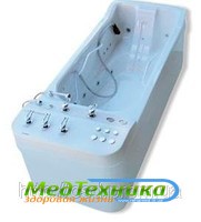 Анатомическая ванна для всего тела с подводным массажем высокого давления AQUADELICIA III 