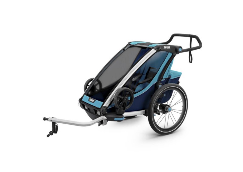 Детская коляска Thule Chariot Cross 1 (Blue-Poseidon)
