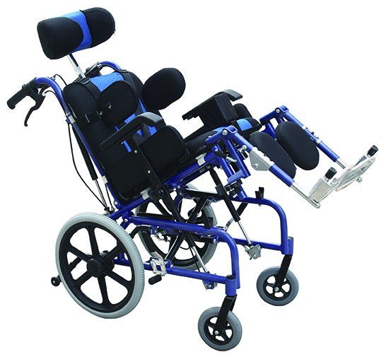 Механическая инвалидная коляска для людей с ДЦП (Golfi-16)