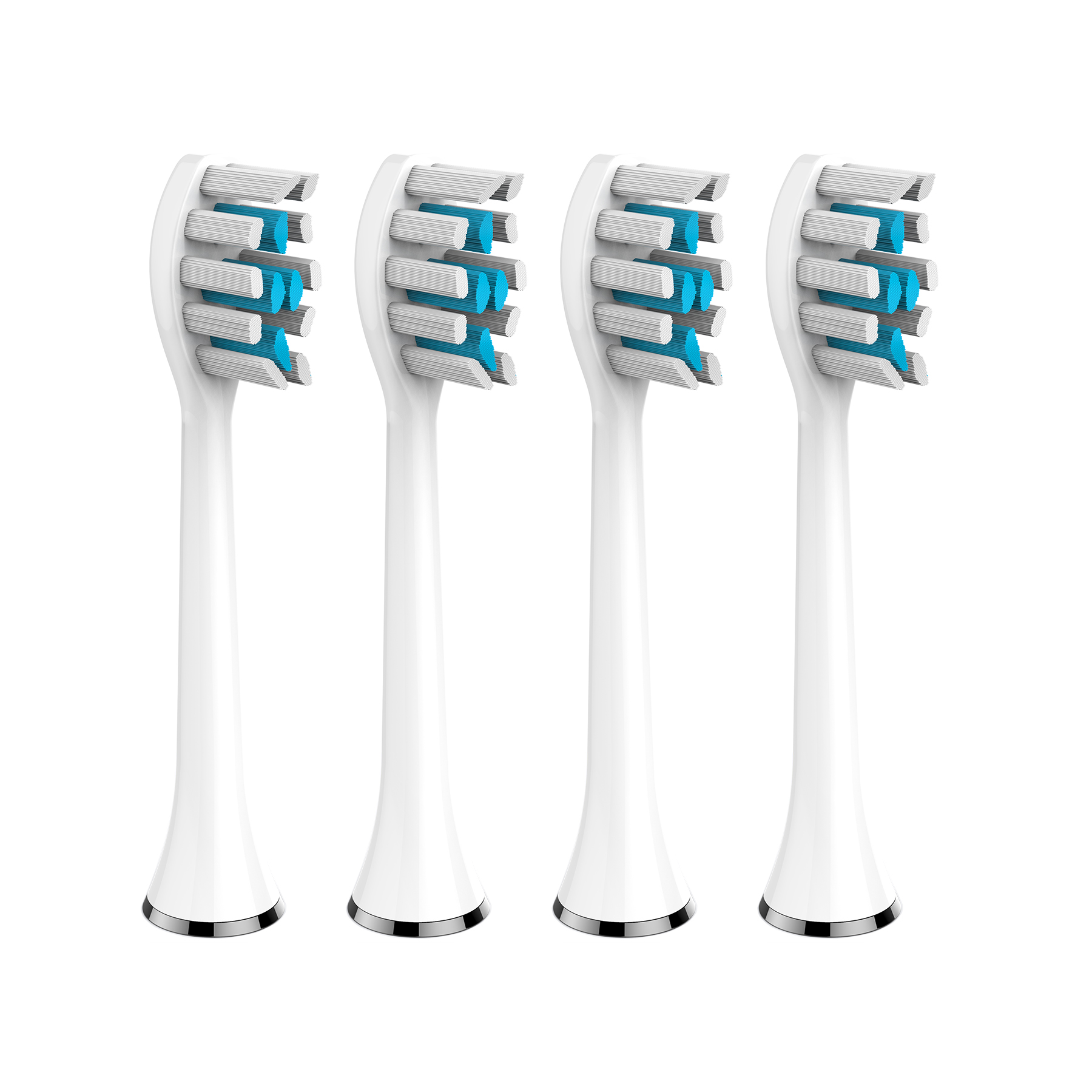 Насадки для электрической зубной щетки PROBRUSH 9.0 (ULTASONIC) WHITE (4 штуки)