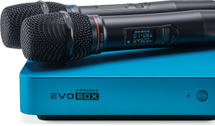Караоке-комплект EVOBOX з мікрофонами