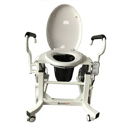Кресло для туалета с подставным судном, подъемник для инвалида MIRID LWY002