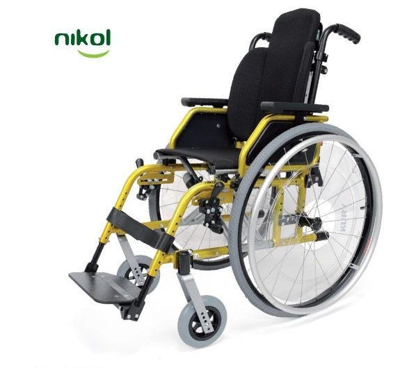 Детская лёгкая складная инвалидная коляска NIKOL 1 