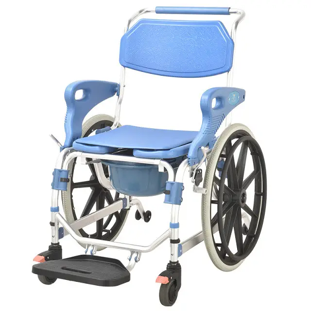Візок для інвалідів з туалетом MIRID KDB-698B