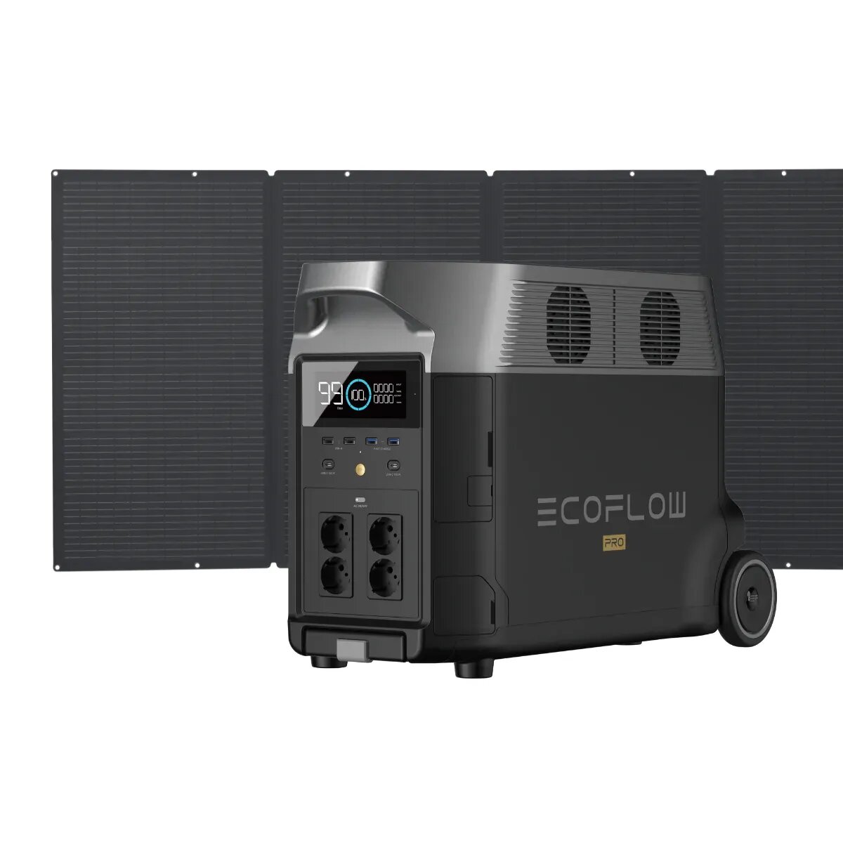  EcoFlow DELTA Pro + 400W Solar Panel