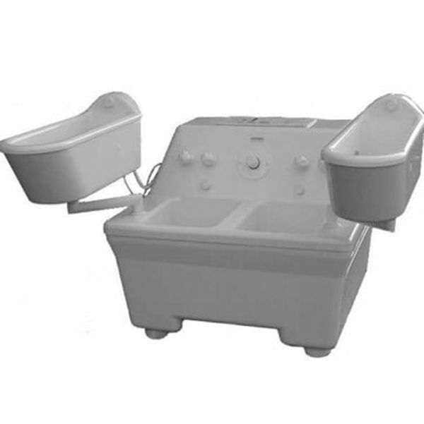 Электрогальваническая ванна для верхних и нижних конечностей Trautwein Worishofen Четырехкамерная ванна