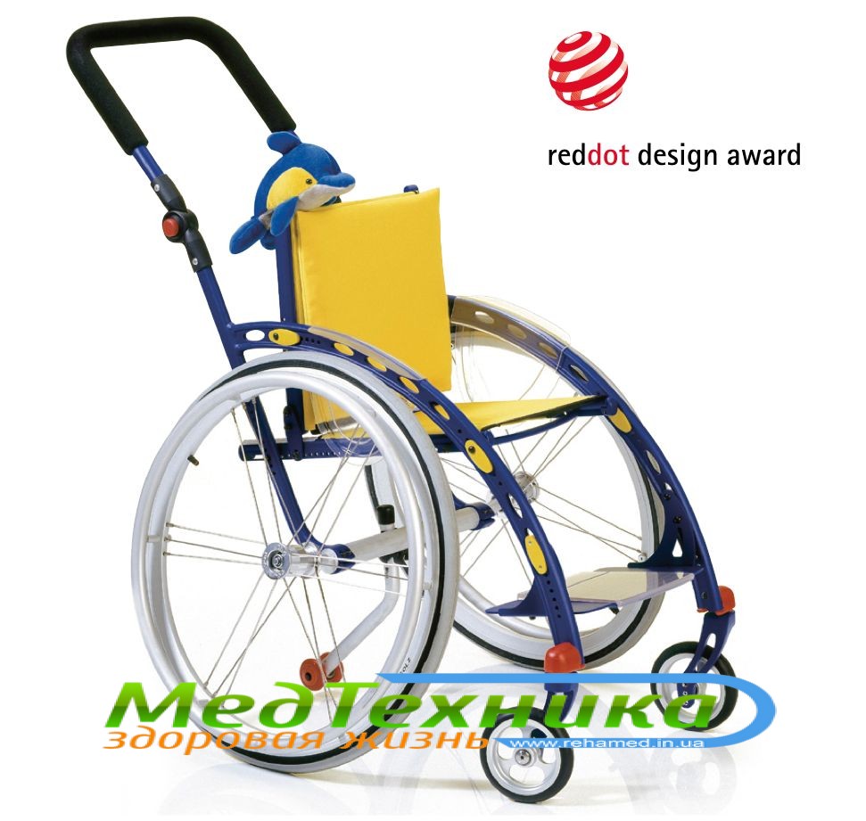 Детская инвалидная коляска BRIX 1.123 от 2 до 7 лет.