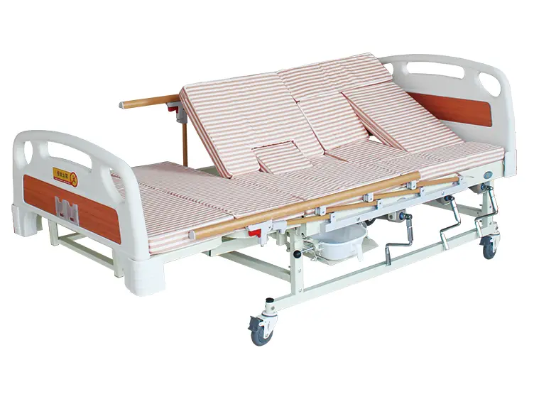 Медичне ліжко з туалетом та бічним переворотом MIRID Е05