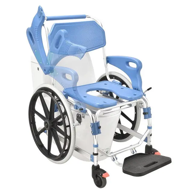 Візок для інвалідів з туалетом MIRID KDB-698B
