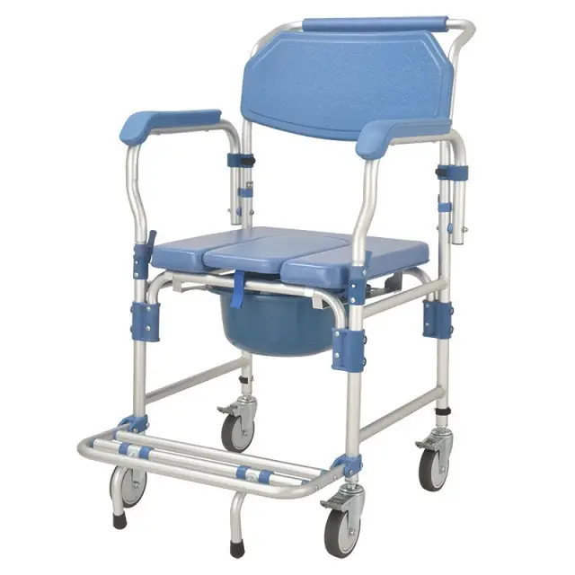 Візок для інвалідів з туалетом MIRID KDB-697B