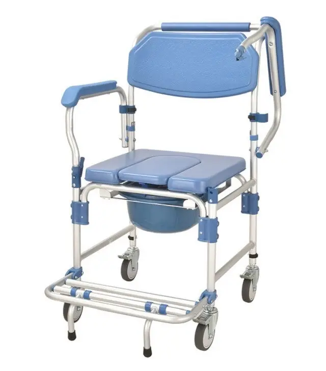 Візок для інвалідів з туалетом MIRID KDB-697B