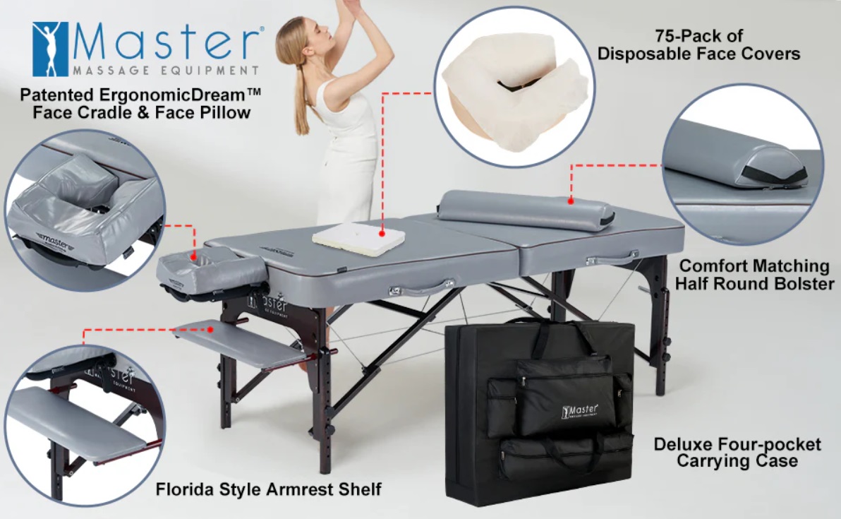   Master Massage Montour LX Dove grey