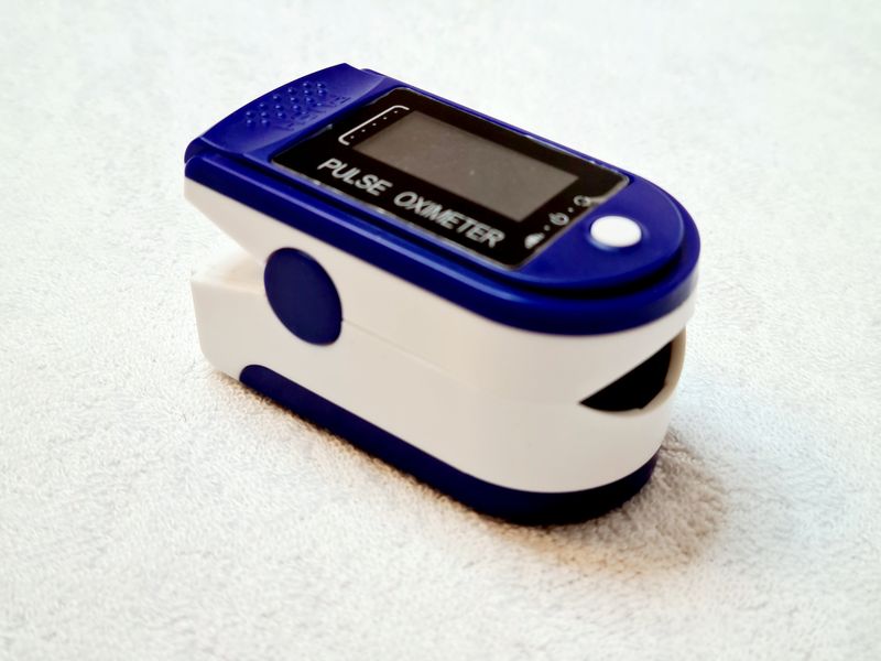 Пульсоксиметр Smart blood oxygen clip з індексом Pi% (2020)