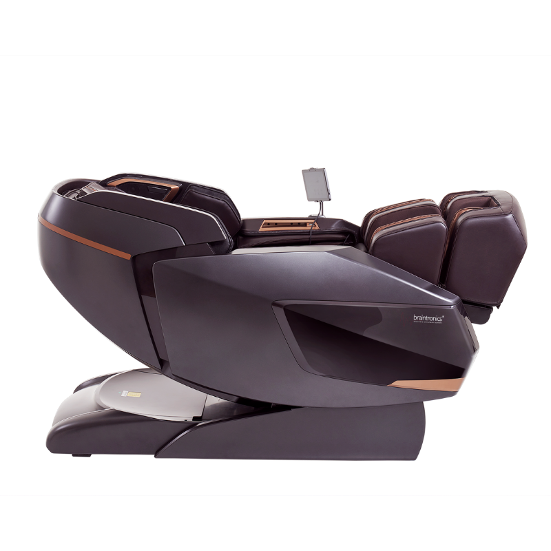 Масажне крісло TITAN (карамельно-коричневий)