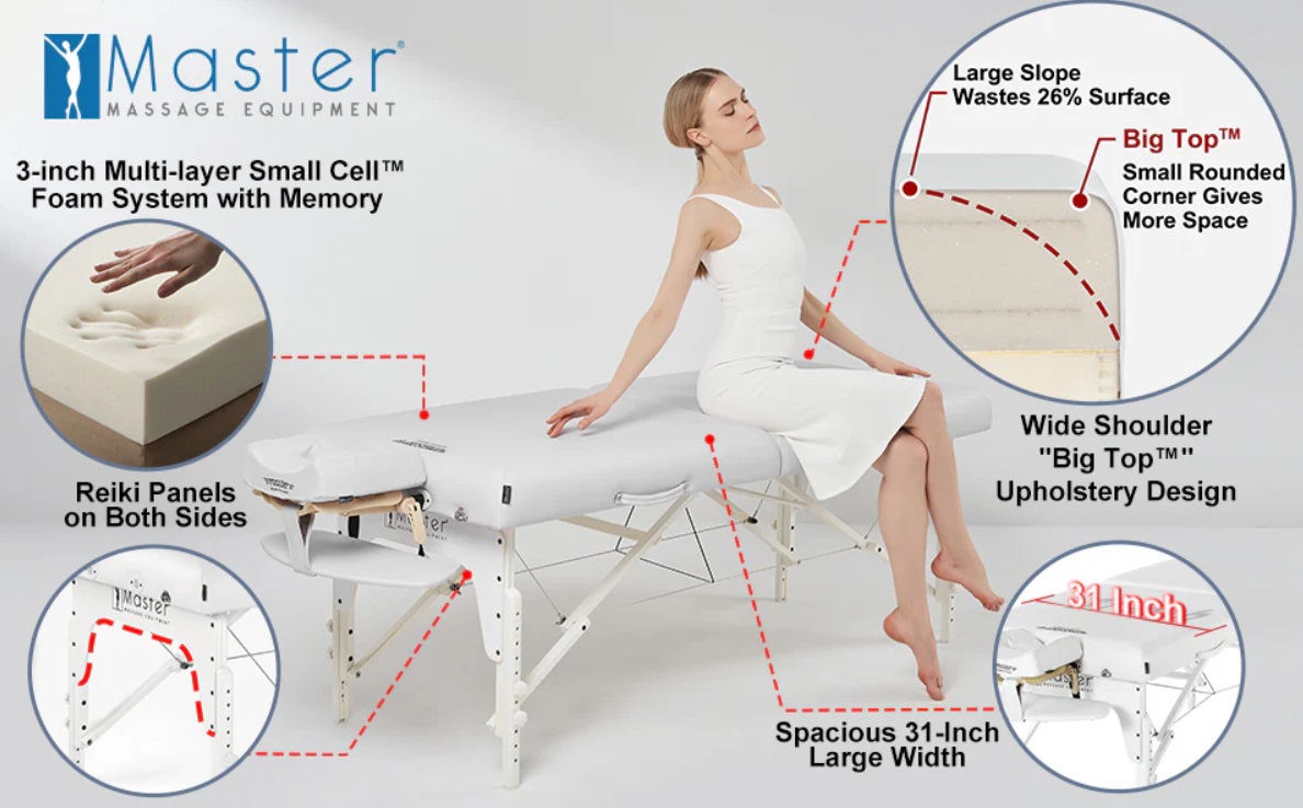   Master Massage Barcelona White