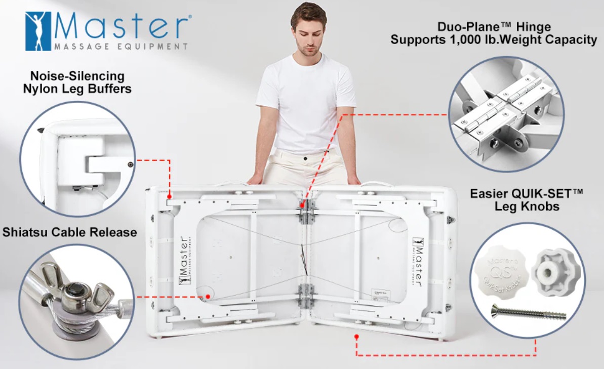   Master Massage Barcelona White